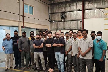 Linia de #pelletizare cu două șuruburi CJWS75 produce cu succes, ajutând Iranul să producă produse HDPE de înaltă performanță
