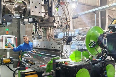 Punere în funcțiune la fața locului a liniei de producție a foilor PET pentru soluții pentru clienți egipteni