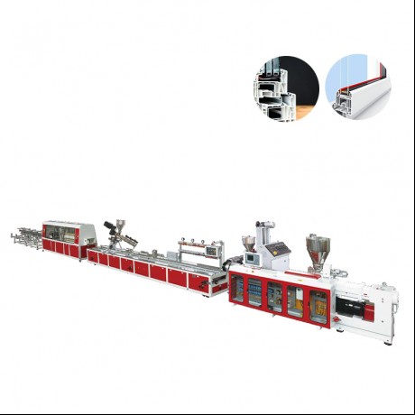 Ferestre din PVC JWELL Linie de extrudare a profilului de mare viteză
