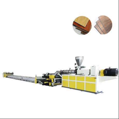 Linie de extrudare pentru podea compozită LVT