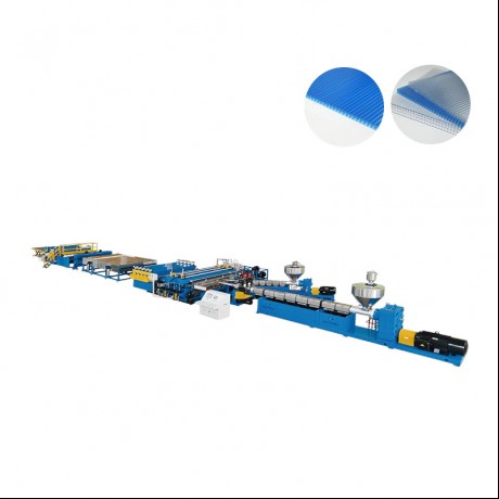 PC PP PE Linie de extrudare cu secțiune transversală din plastic