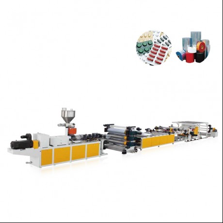 Linie de extrudare din folie moale și rigidă din PVC transparent
