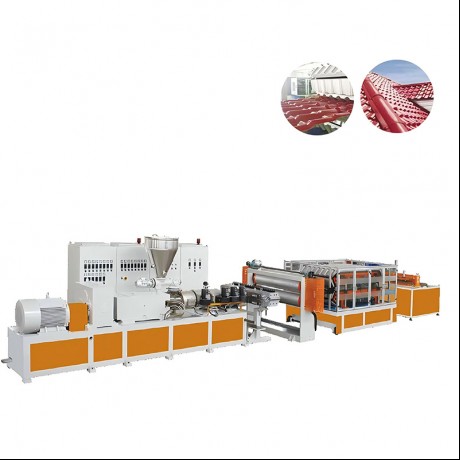 Linie de extrudare din carton ondulat cu izolare termică cu un singur/multi-strat din PVC și linie de extrudare pentru acoperișuri de la Jwell Machinery China