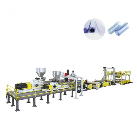 Linie de extrudare cu foaie de PET ventilată fără șuruburi cu două șuruburi