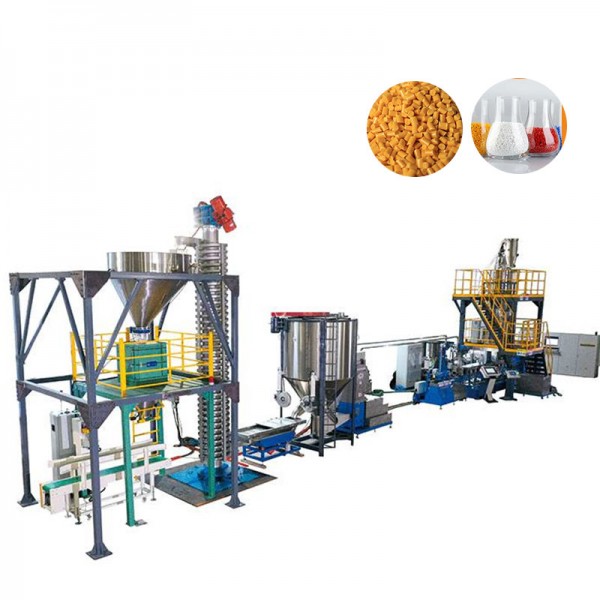 Linie de compus bio-plastic umplut cu amidon JWELL