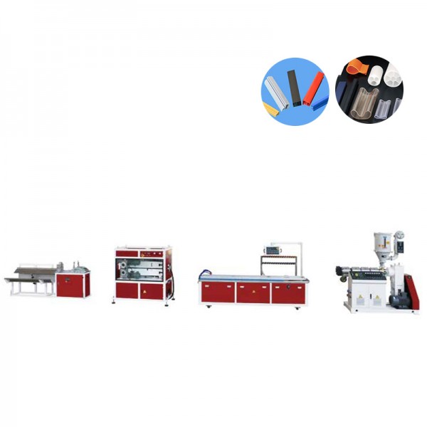JWELL PVC PP PE PC ABS Linie de extrudare cu profil mic