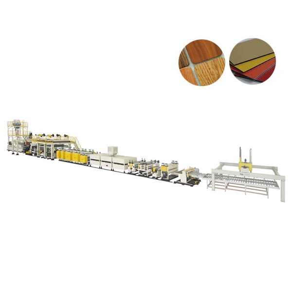 Linie de extrudare pentru panouri compozite din aluminiu și plastic